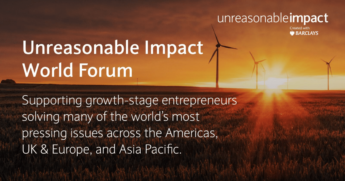 Deep Branch Joins Unreasonable World Forum 2021